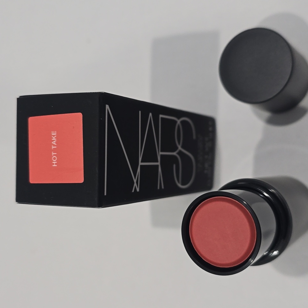 NIB ✅ NARS The Multiple 'HOT TAKE' Soft Blur Blush Stick for Cheeks, Eyes & Lips